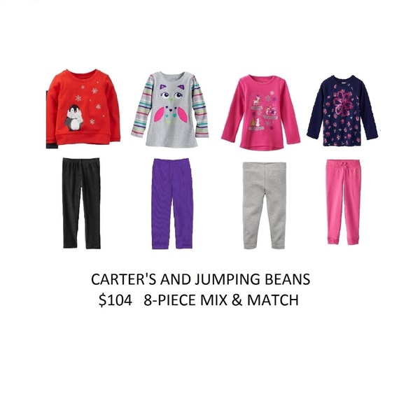 Carters & Jumping Beans Mix Match Lot 18 Mo.